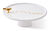 Serving platter "Walking Duck", white and golden version