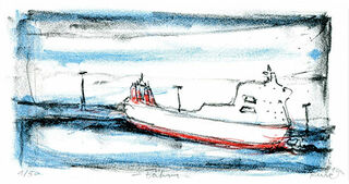 Picture "Ferry" (2010), unframed