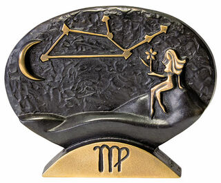 Star sign sculpture "Virgo" (24.8.-23.9.), bronze