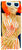 Vægmalerirelief "Orange Is The New Red" (2026) (Original / Unikat), træ