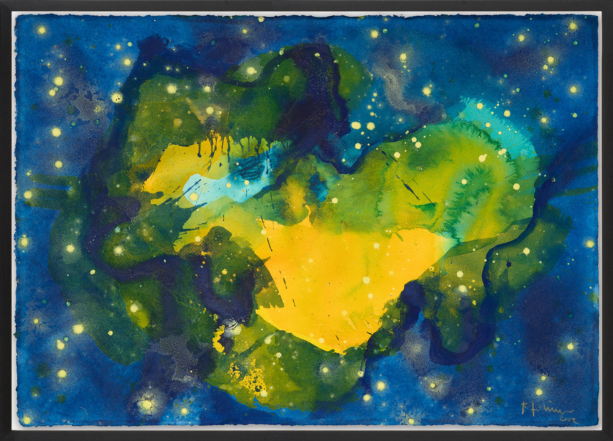 Picture "Cosmos" (2002) (Unique piece) by Bernd Zimmer