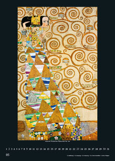 Konstnärskalender 2027 av Gustav Klimt