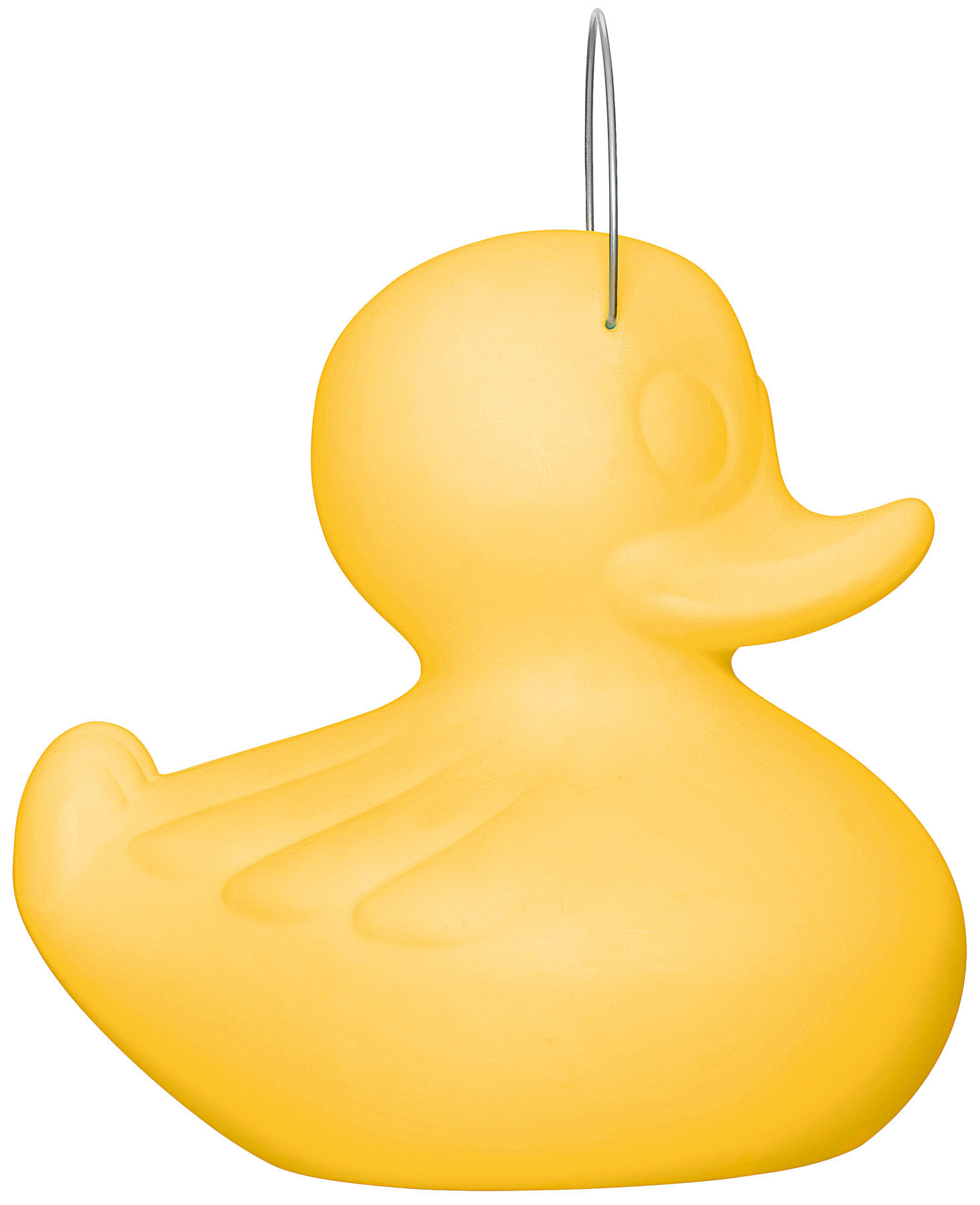 Snoerloze LED designlamp "Duck Lamp Yellow" (binnen en buiten), dimbaar
