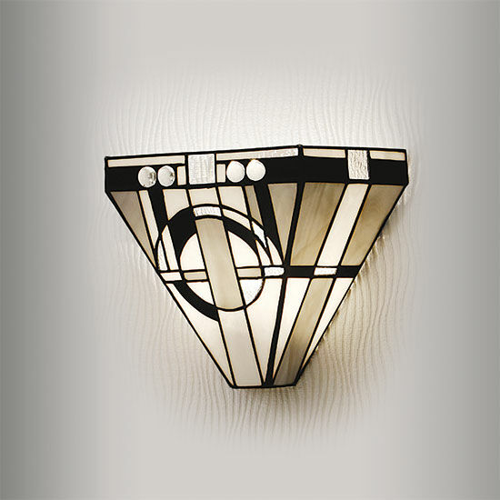 Art Nouveau wandlamp "Metropolitan" von Frank Lloyd Wright