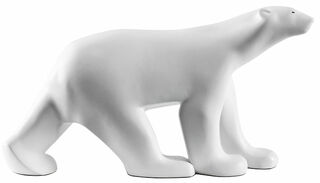 Sculpture "Little Polar Bear" (1923-1933), artificial marble