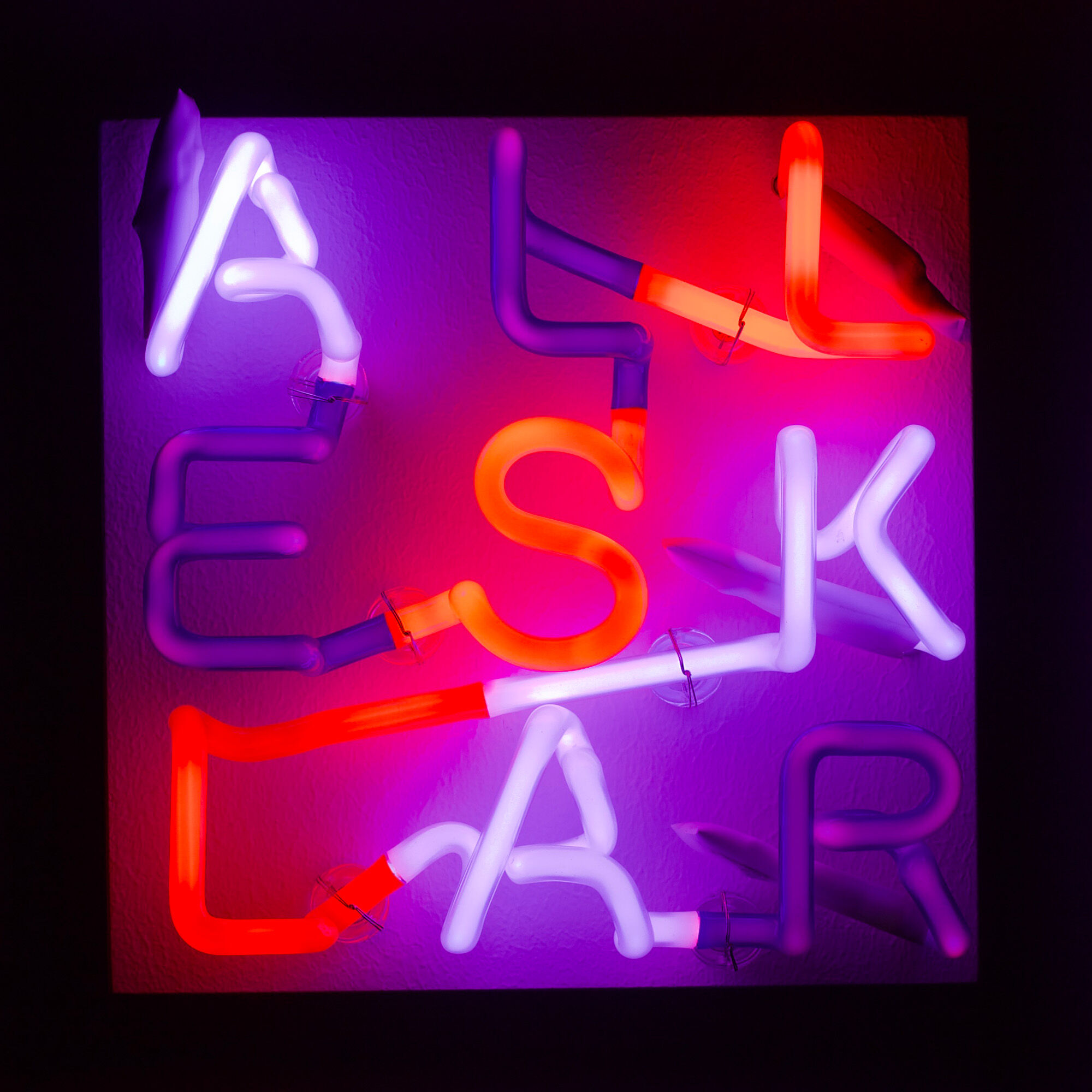 Wandobjekt "ALLESKLAR" von Albert Hien