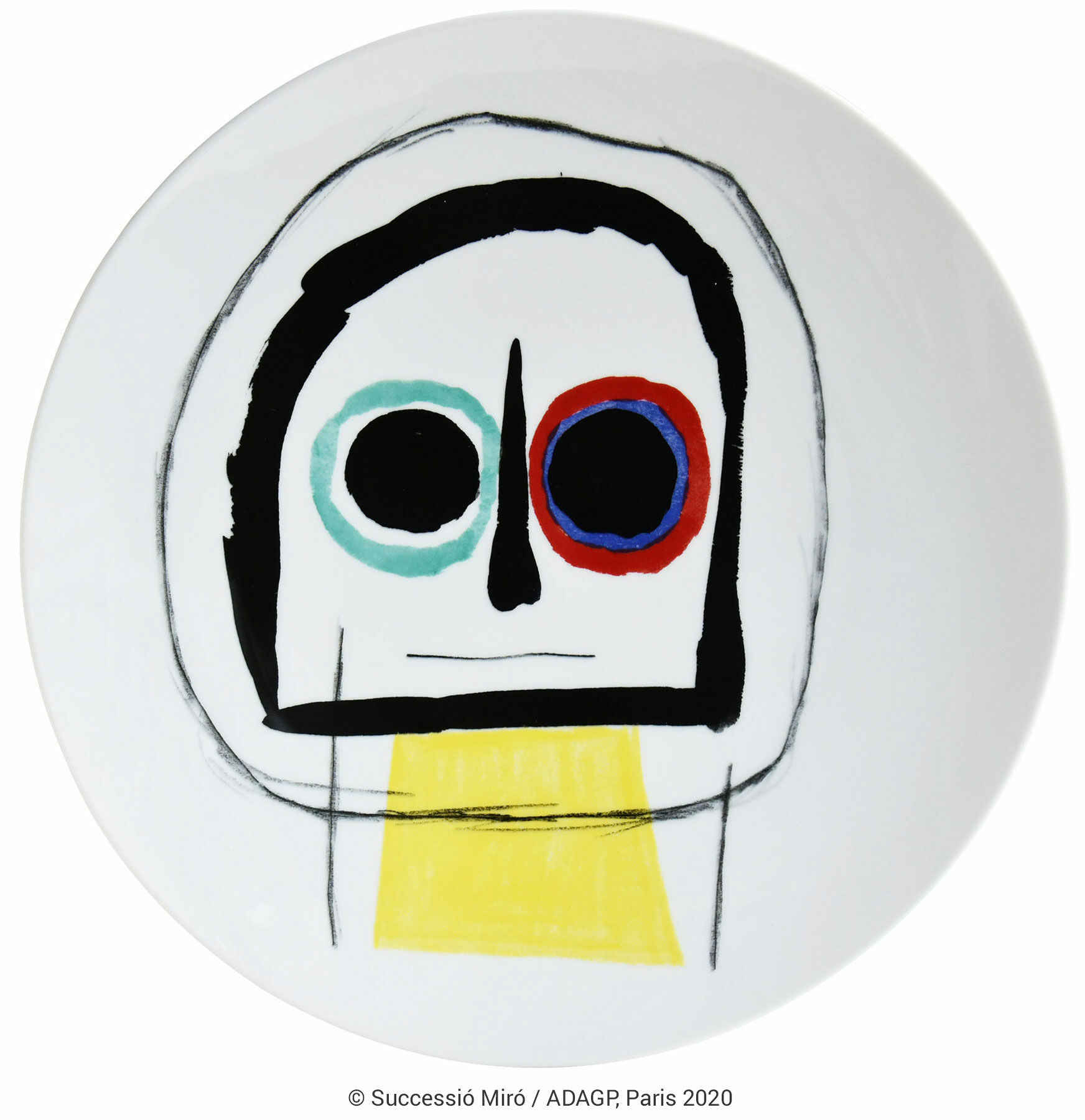 Underplate - par Bernardaud von Joan Miró