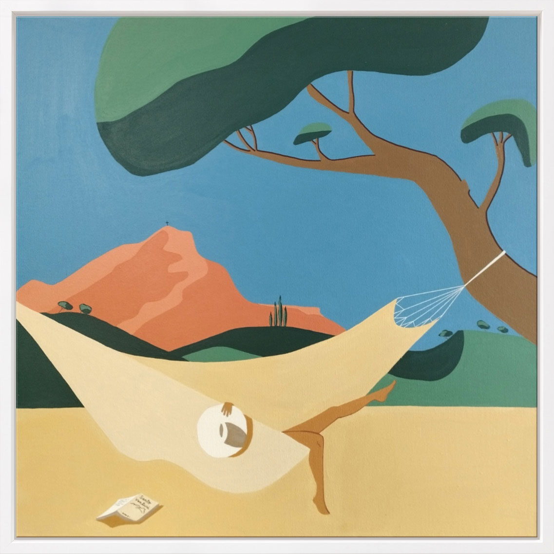 Bild "Aix-en-Provence #5" (2024) (Original / Unikat), gerahmt von Marie Deforche