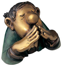 Sculpture "The Expert", bronze version