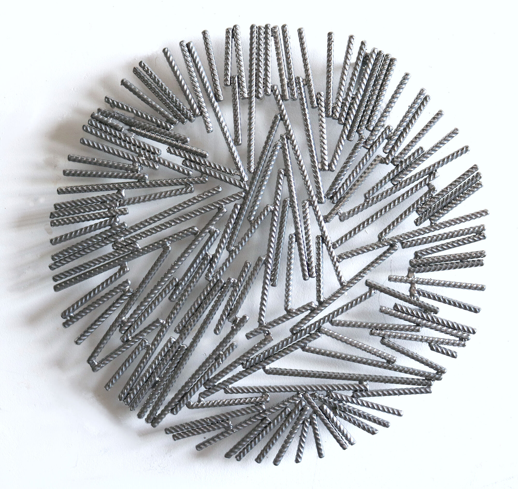 Oggetto da parete "Fragment Chrome" (2024) (Pezzo unico) di Christine Liebich