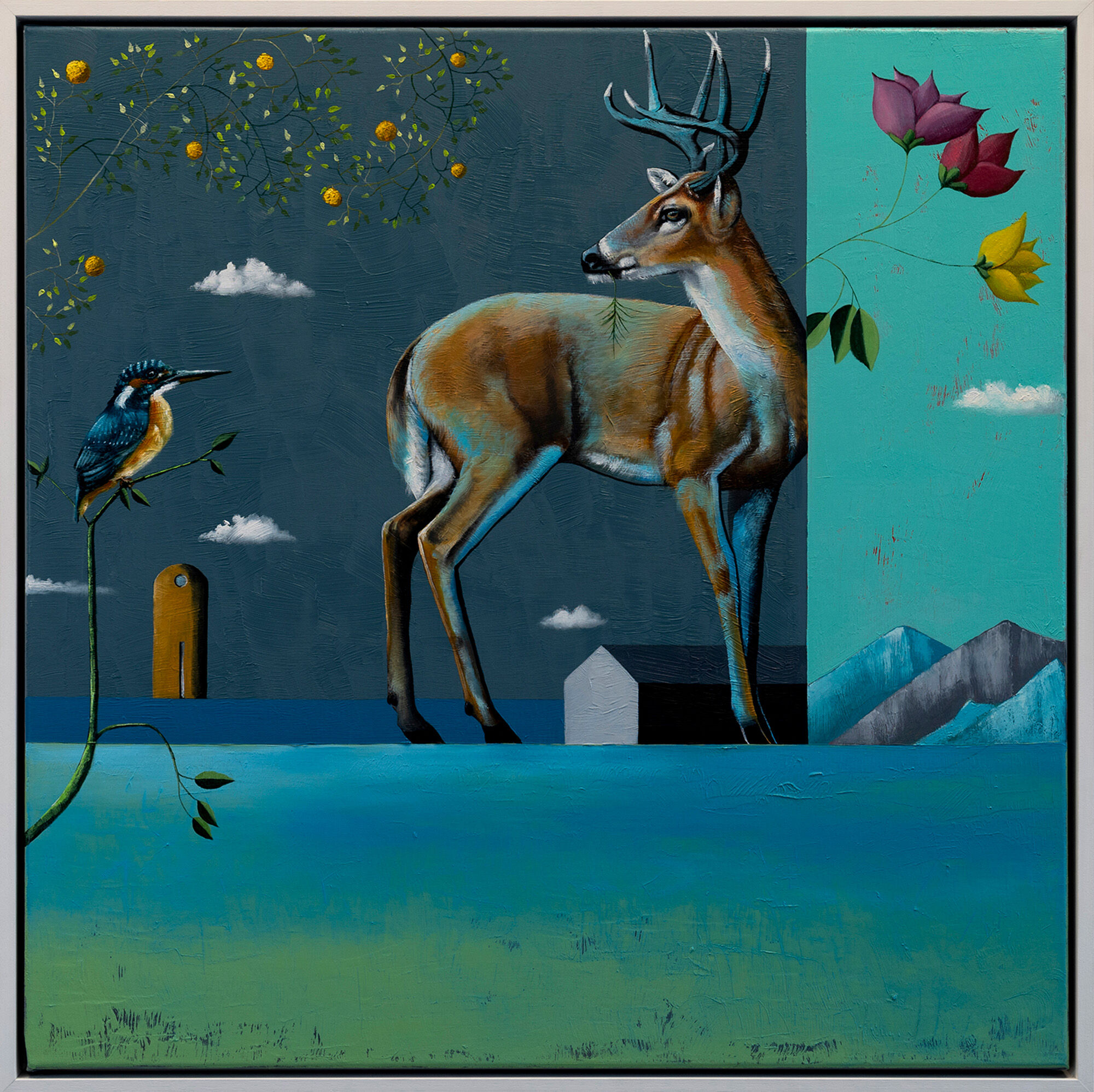 Billede "Series Hopefulness | Animals of the Forest III" (2023) (Unikt værk) von Lezzueck Coosemans