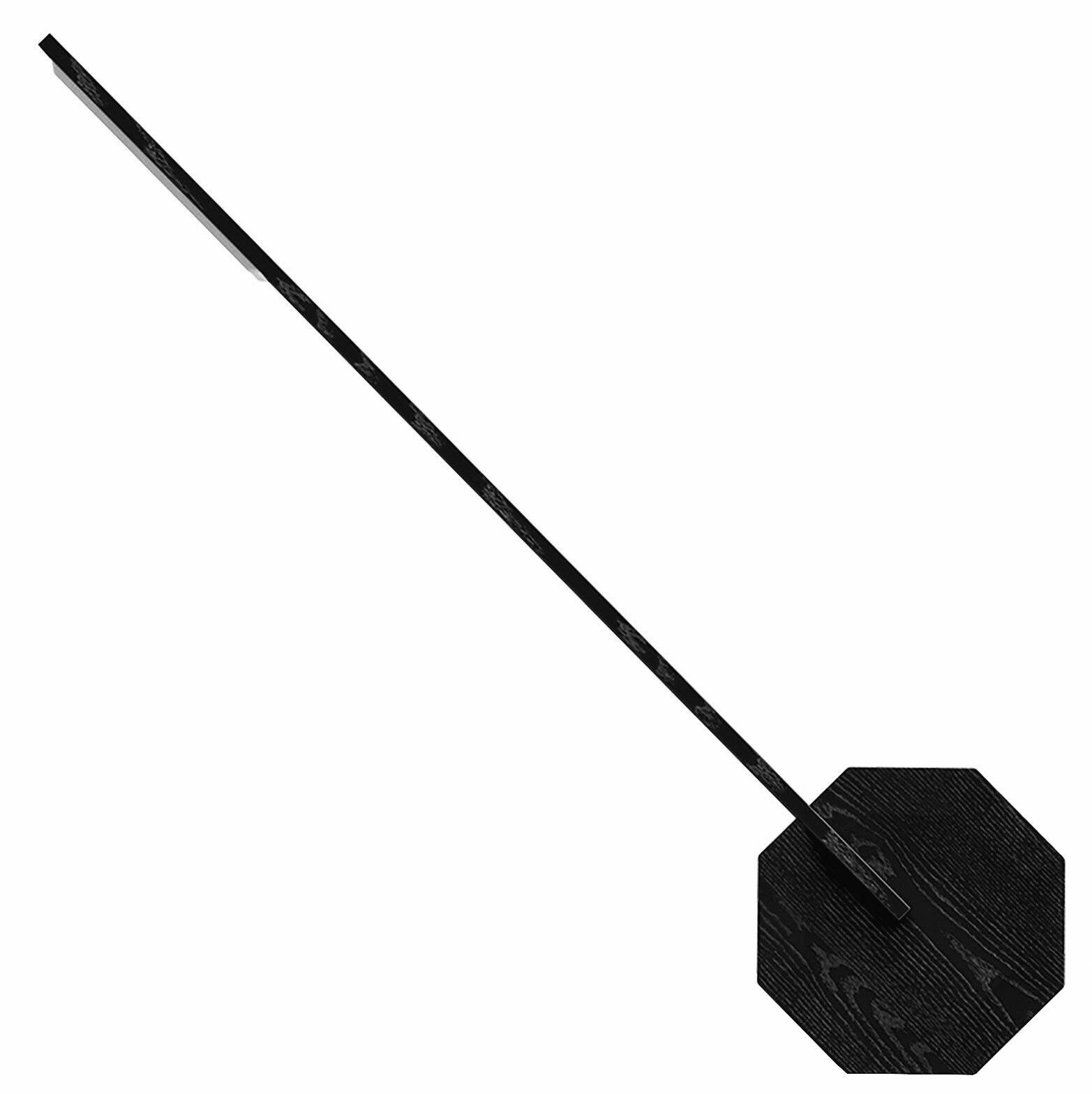 Draadloze LED-bureaulamp "Octagon One", zwarte versie von Gingko