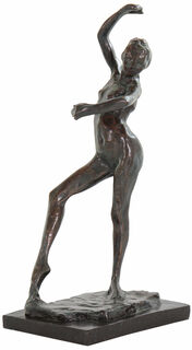 Skulptur "Spanische Tänzerin", Version in Kunstbronze