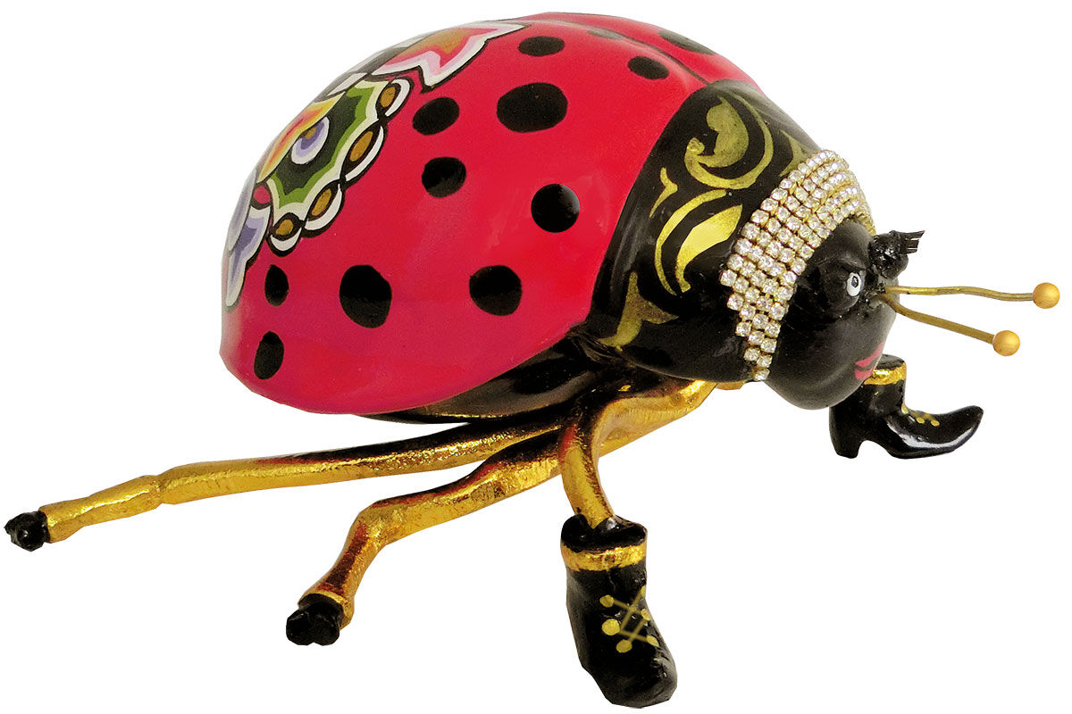 Objet décoratif "Ladybird Lady", fonte d'art de Tom's Drag