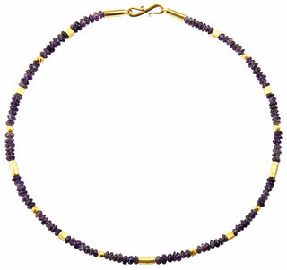 Necklace "Callicarpa"