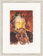 Bild "Johannes Brahms" (2012), gerahmt von Armin Mueller-Stahl