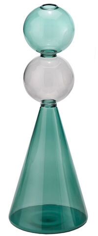 Glasvase "Curiosa (Kegel)" im Retro-Design