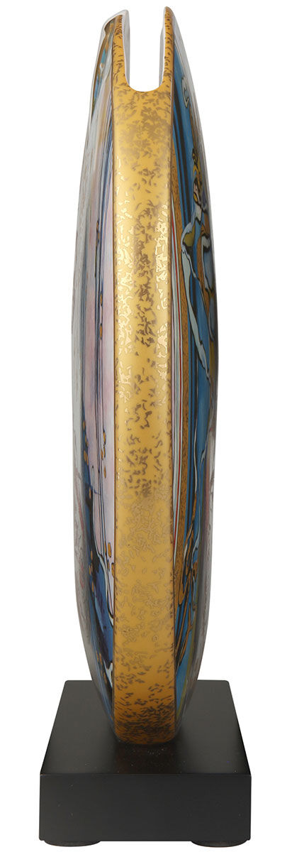 Porzellanvase "Freya" mit Golddekor von Lana Frey
