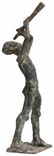 Sculpture "Stargazer", bronze by Knuth Seim