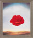 Quadro "La rosa meditativa" (1958), incorniciato di Salvador Dalí