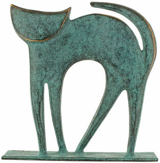 Skulptur "Katze", Bronze