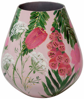 Glass vase "Floral Splendour"